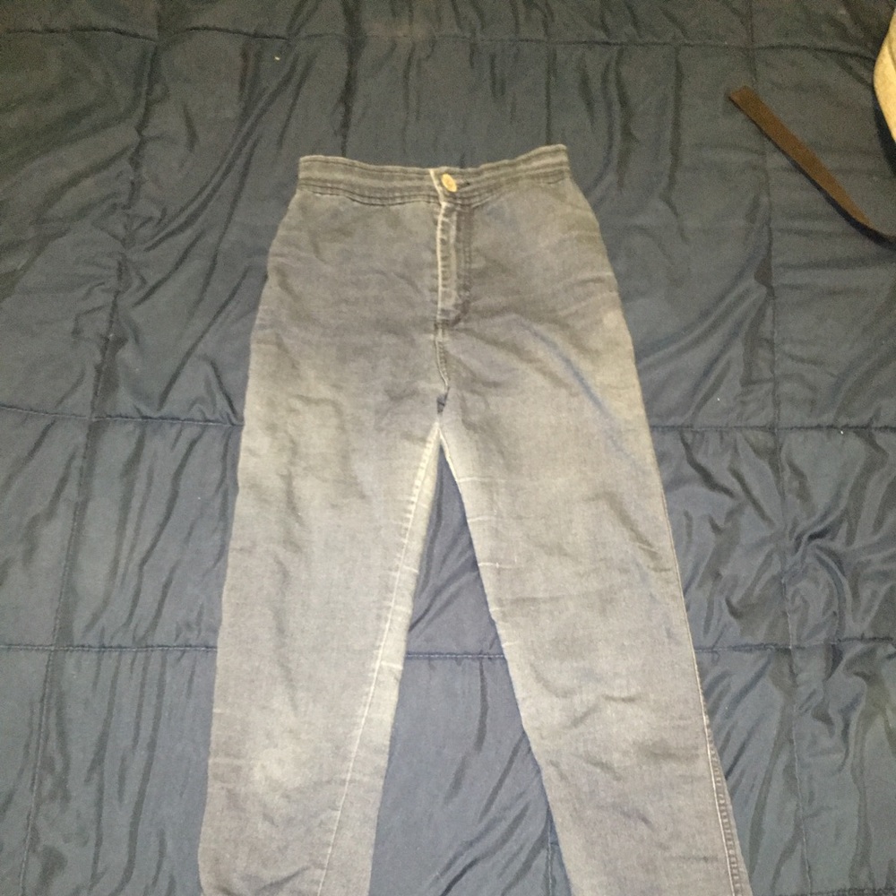 Super super high waisted jeans